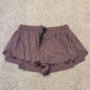 Women's Athletic Shorts in Mauve